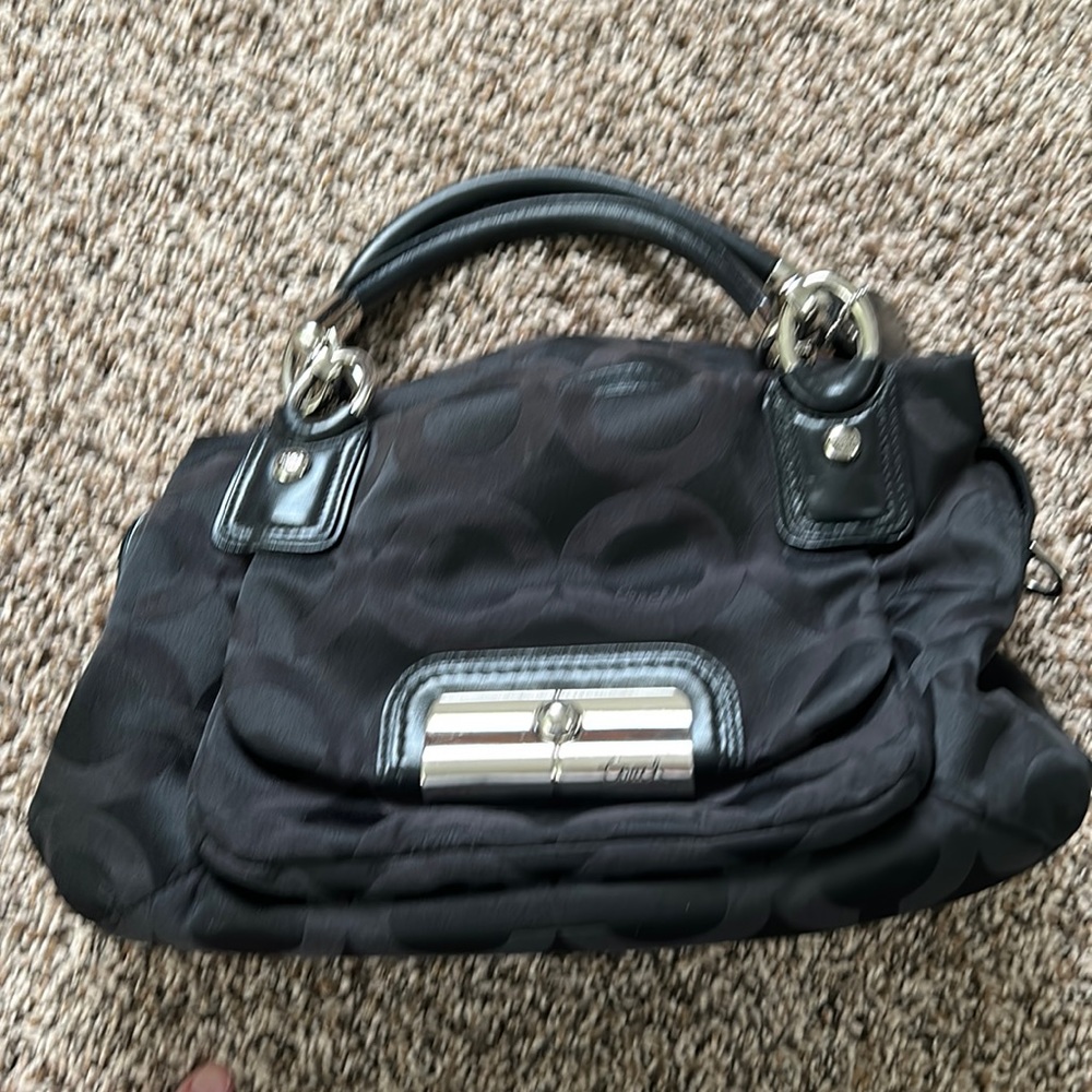 Coach hand bag